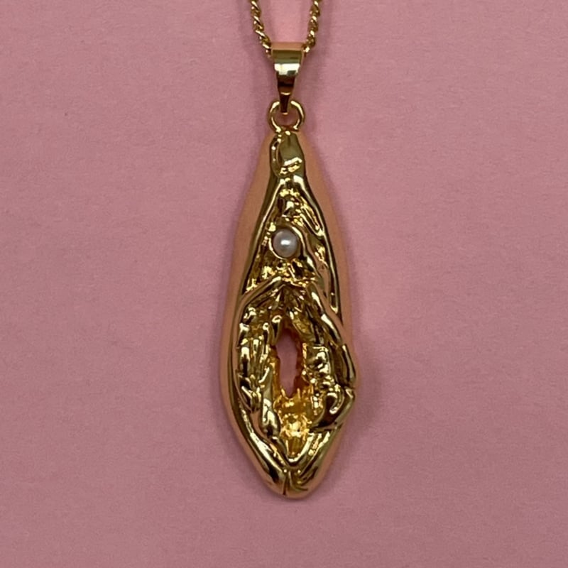 Pussy Anhänger GP mit Perle