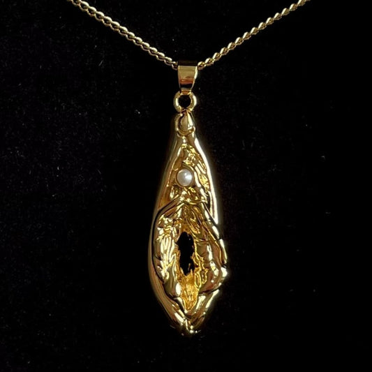 Pussy Anhänger GP mit Perle